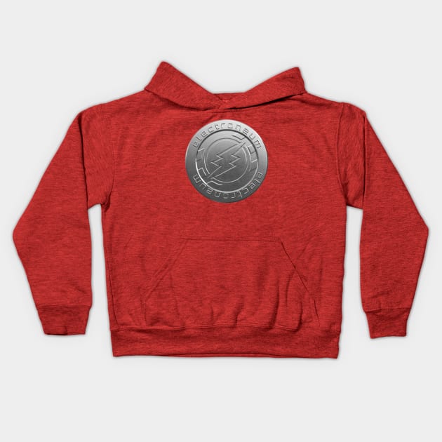 Electroneum Coin Kids Hoodie by CryptographTees